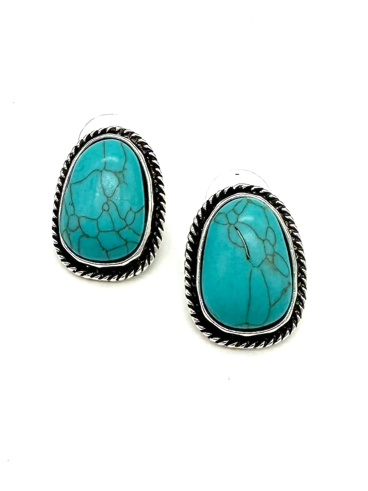 Amy Turquoise Stud Earrings