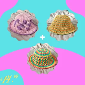 Bucket Hat Crochet Pattern Bundle