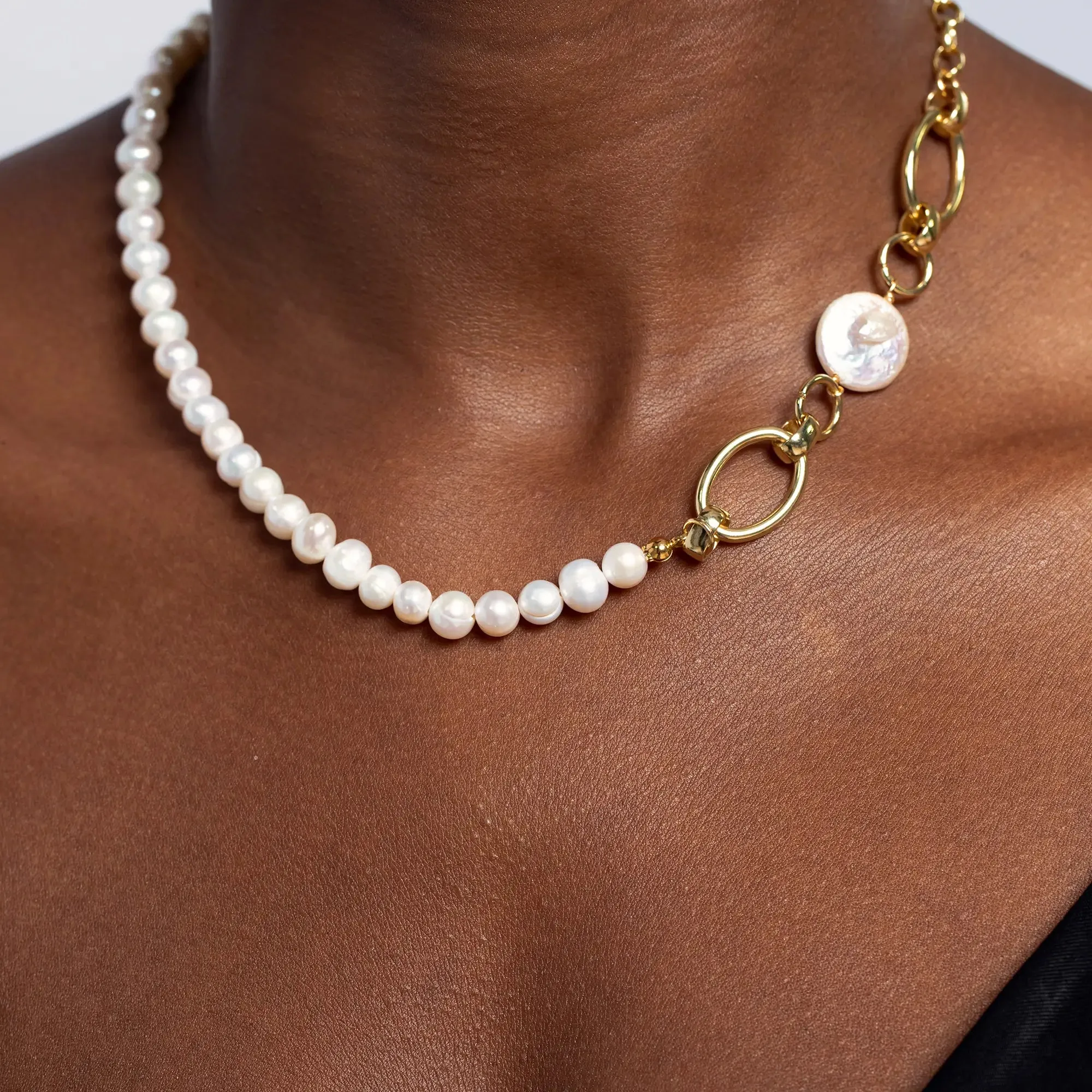 Dual Pearl Necklace