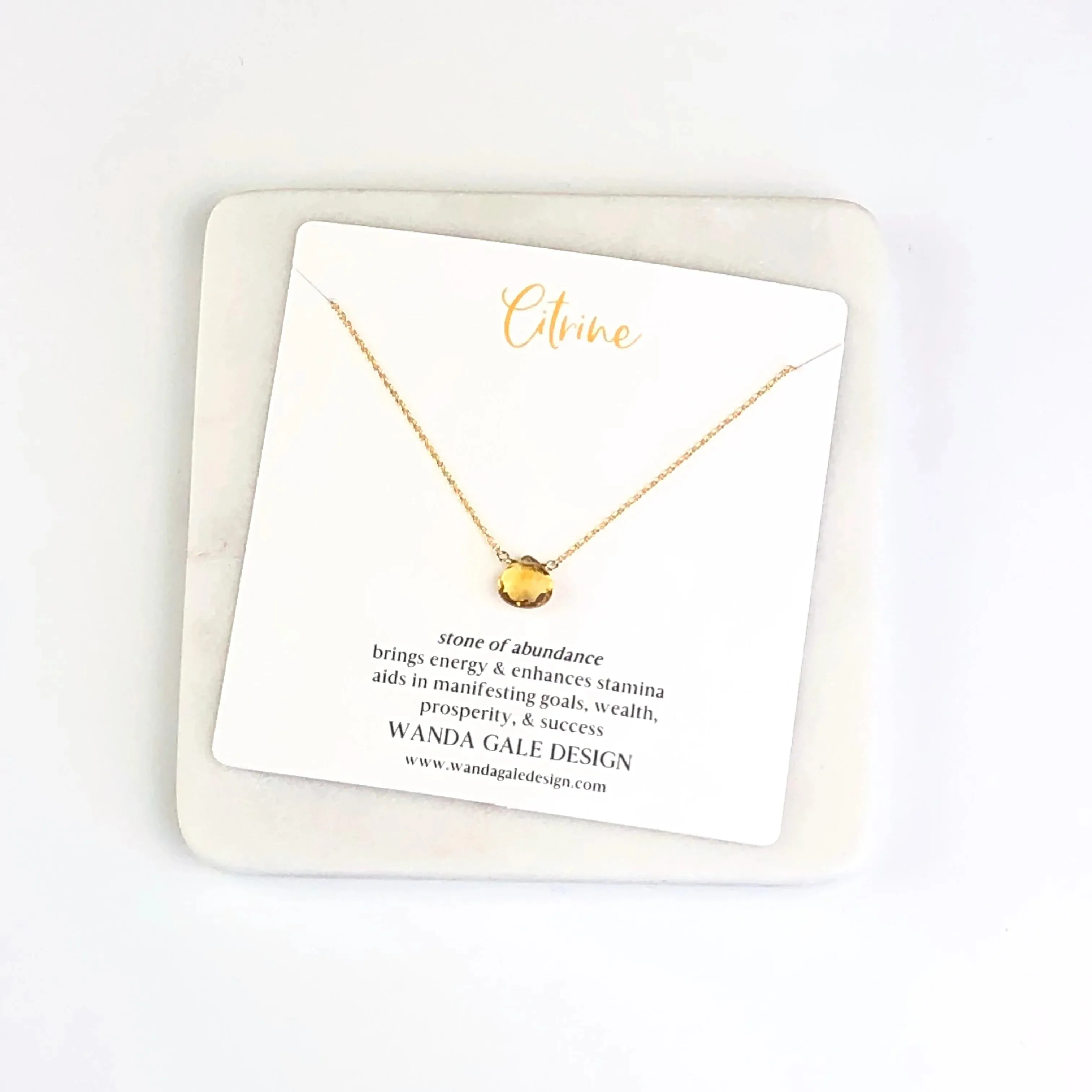 Energy stone necklace - Aquamarine