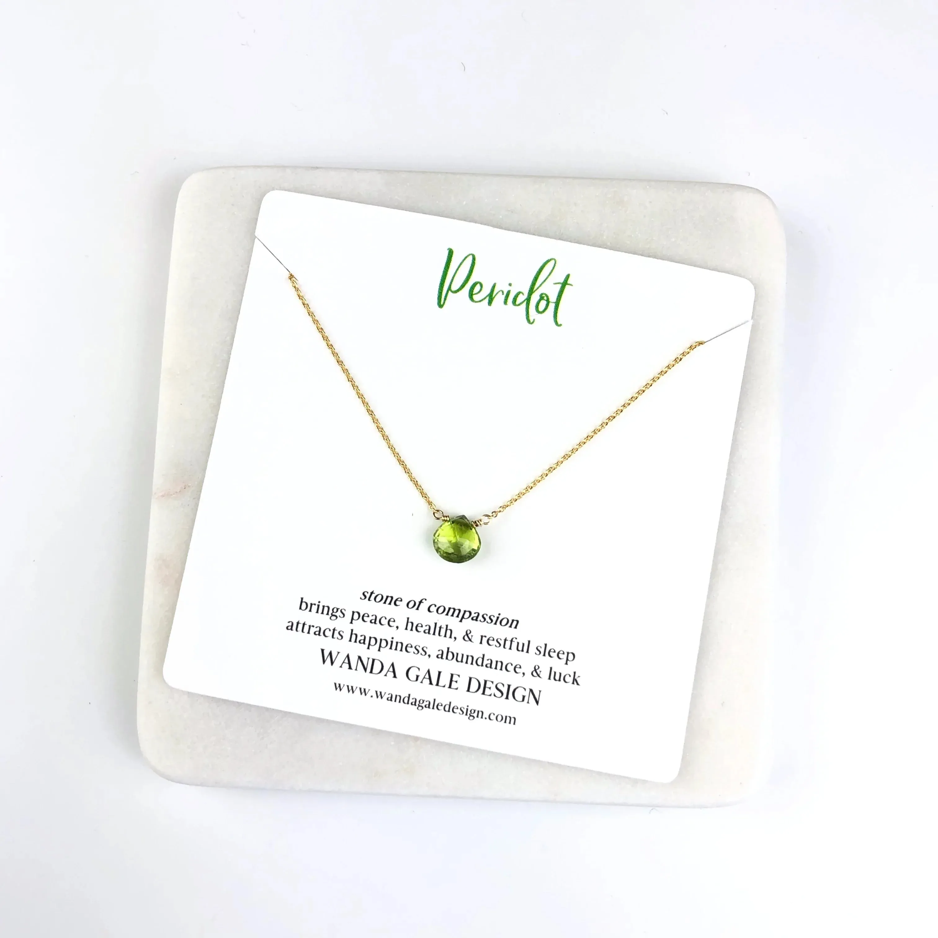 Energy stone necklace - Aquamarine