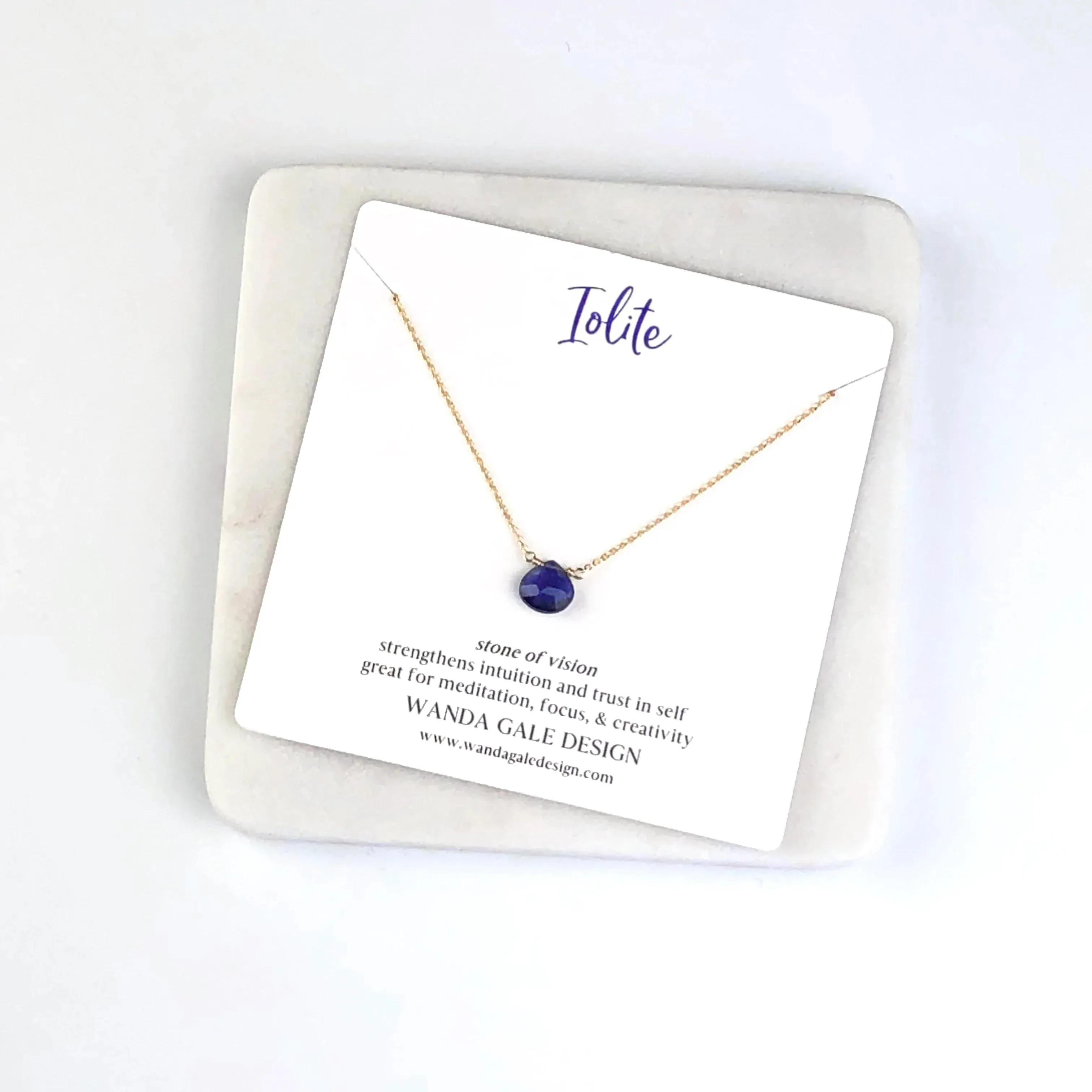 Energy stone necklace - Aquamarine