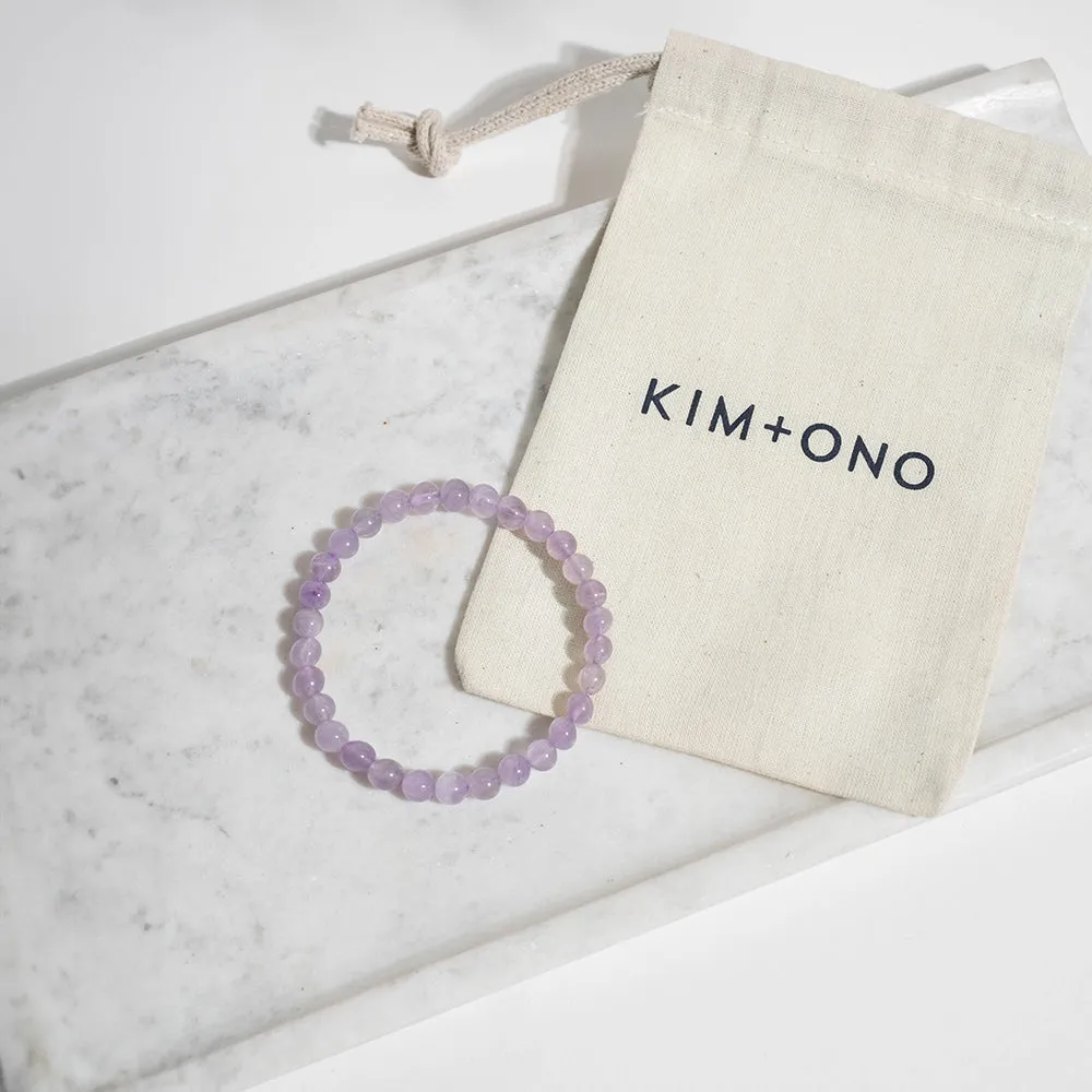 Lavender Amethyst Serenity Bracelet