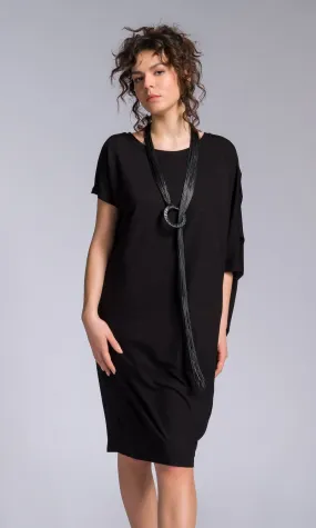 Leather Clasp Minimal Necklace