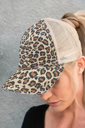 Leopard Printed Cap