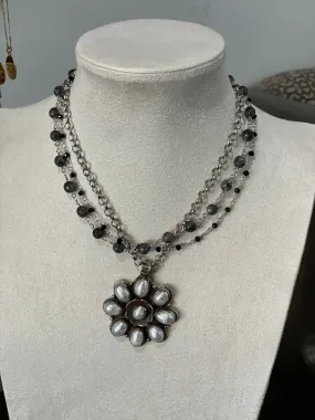 Lula N Lee 816 Freshwater Pearl Pendant Necklace