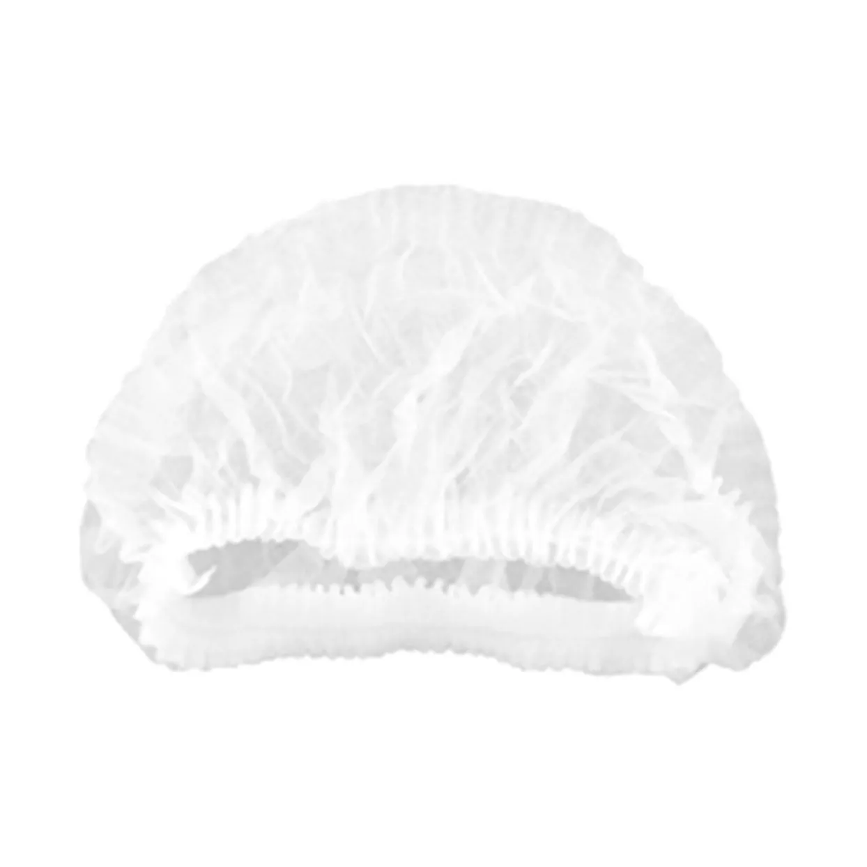 Mop Cap 18 Inch Elastic White 100 Pack