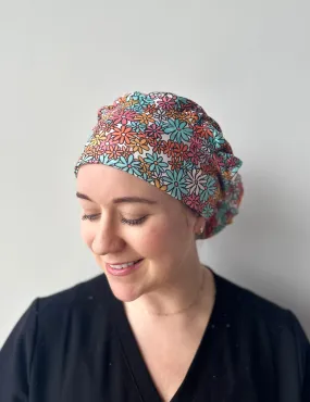 Scrub Hat - Summer Daisies