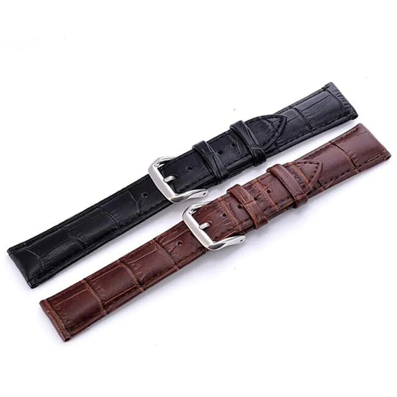 Snakeskin Leather Watch Straps Compatible with the Fossil 18mm Range