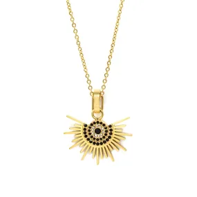Sunrise Necklace - Yellow Gold
