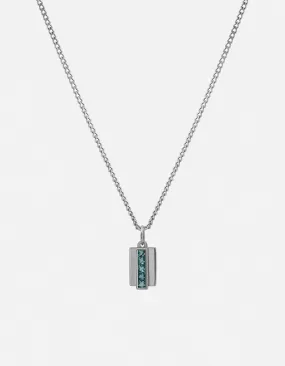 Vertigo Topaz Necklace, Sterling Silver