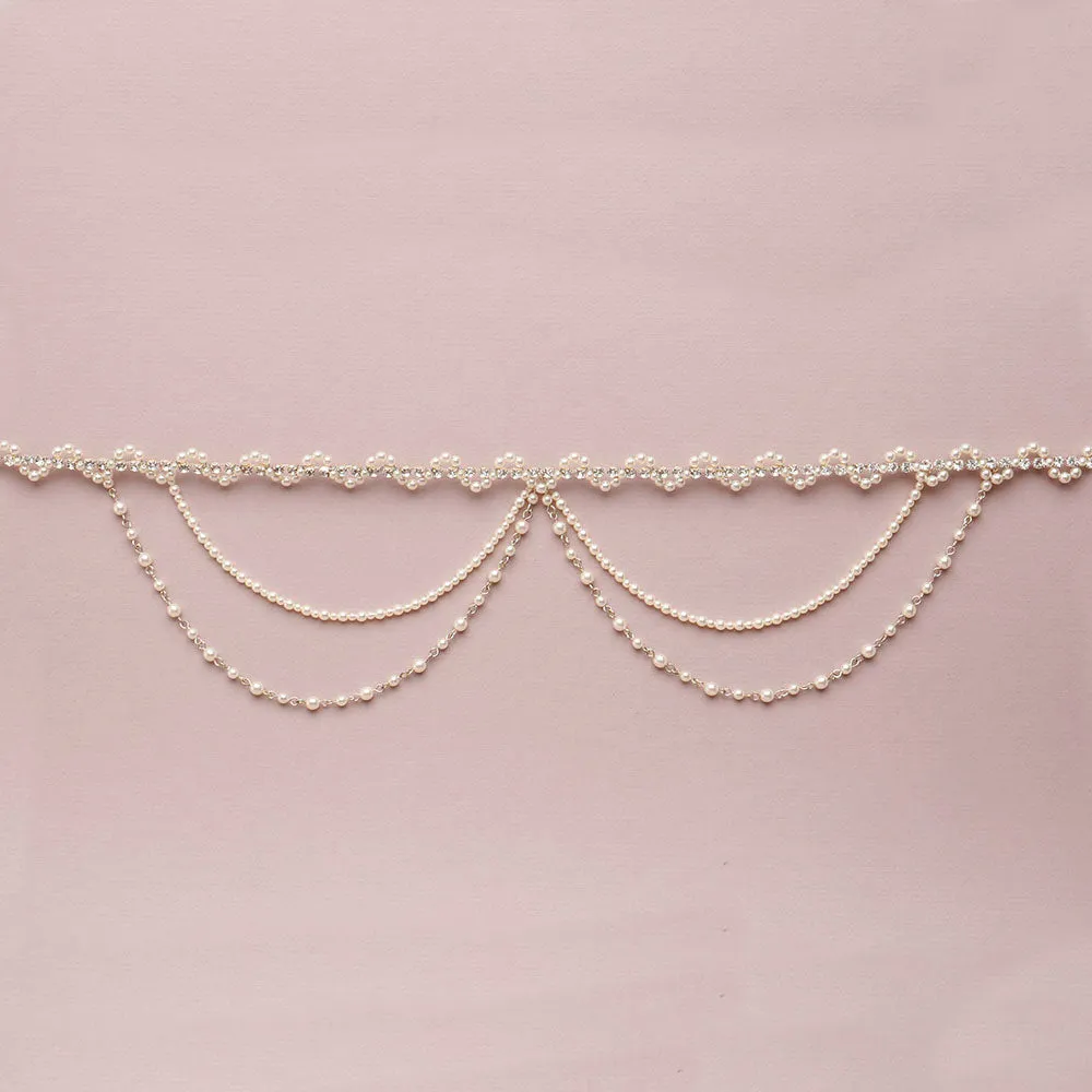 Wanderlust Bridal Belt with Ribbon Ties